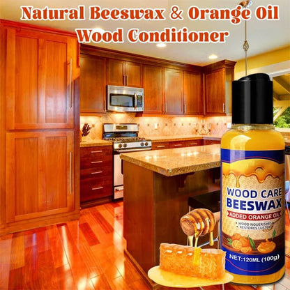 Natural Beeswax & Orange Oil Wood Conditioner