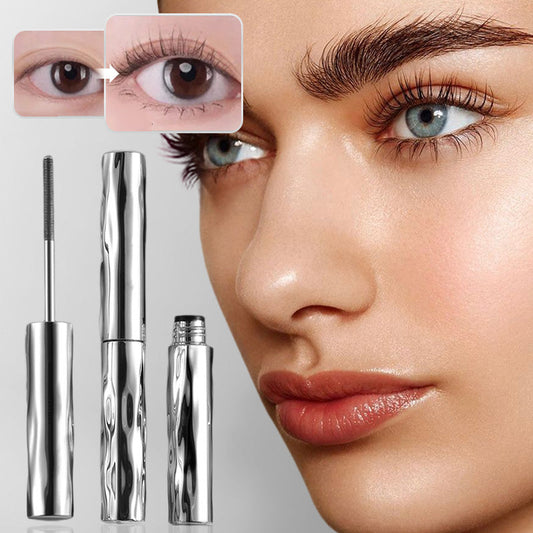 📢Compre 1 y llévese 1 gratis💕Máscara de Pestañas 3D de Volumen y Curvatura con Varita de Metal - Impermeable y Duradero