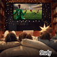 🔥Oferta especial 2026🔥Pantalla gigante portátil para cine al aire libre - Proyección 4K HD con soporte ajustable para fiestas al aire libre 🌟🌙
