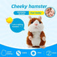 Peluche de hámster parlante: repite todo lo que digas, mueve la cabeza automáticamente y es muy divertido tanto para niños como para adultos