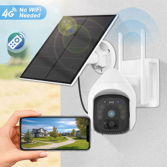 ✈️Free delivery for a limited time✈️Solar Waterproof Night Vision Outdoor Security Camera