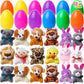 Huevos De Pascua Pre-rellenados Con  Animales de Peluche