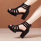 👡 ¡50 % DE DESCUENTO! 🌸 Sandalias de tacón alto antideslizantes para mujer: estables, elegantes y perfectas para cualquier ocasión 🌟