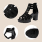 👡 ¡50 % DE DESCUENTO! 🌸 Sandalias de tacón alto antideslizantes para mujer: estables, elegantes y perfectas para cualquier ocasión 🌟