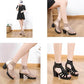 👡 ¡50 % DE DESCUENTO! 🌸 Sandalias de tacón alto antideslizantes para mujer: estables, elegantes y perfectas para cualquier ocasión 🌟