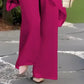 💝 Conjunto de dos piezas de gasa para mujer, talla grande, estilo modern