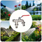 🚰 ¡50% DE DESCUENTO AHORA! 💧 Grifo de jardín universal de acero inoxidable con doble salida: válvulas independientes, resistente y de fácil instalación ✨