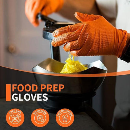 🧤 ¡50 % DE DESCUENTO AHORA! ✨ Guantes desechables de nitrilo (30 unidades): sin látex, resistentes a productos químicos, para limpieza, uso médico y bricolaje 🔬📦