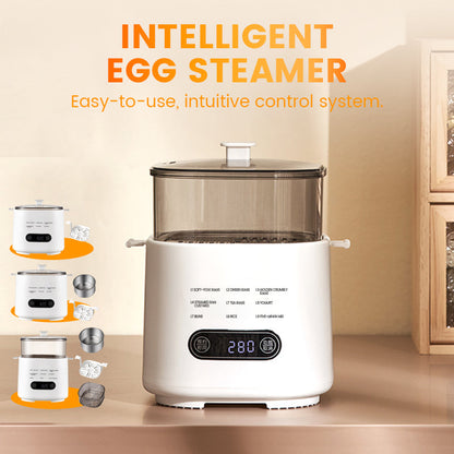 Mini set multifuncional para cocinar huevos con panel táctil inteligent