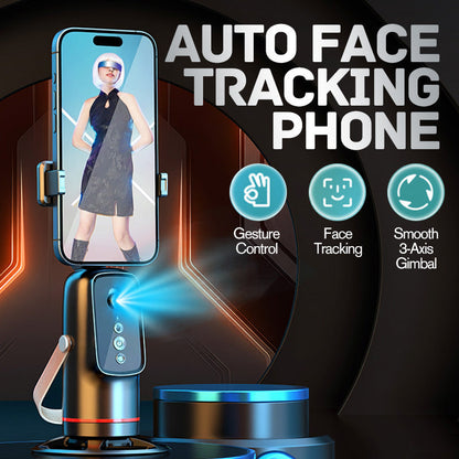 Soporte para el teléfono con reconocimiento facial automático y control por gestos.