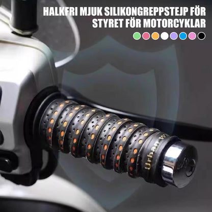 💯Cinta antideslizante de silicona suave para manillares de motocicleta
