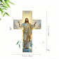Decoración Retro de Cruz de Jesús para la Pared