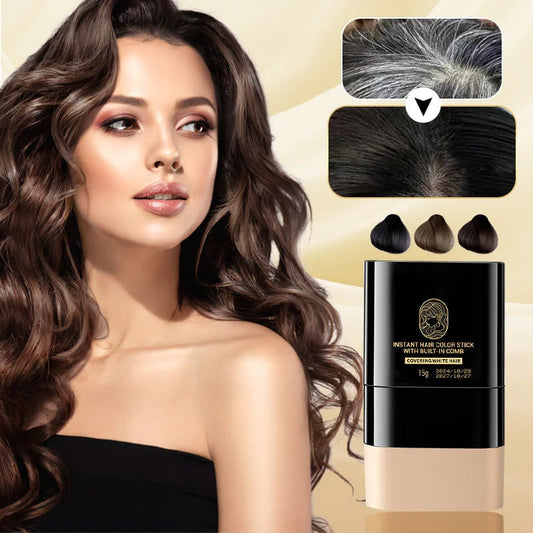🎉COMPRA MÁS Y LLÉVATE MÁS GRATIS🎁 Barra de tinte instantáneo para el cabello con peine incorporado