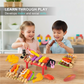 🎁 Regalo Navideño Perfecto: Set de Parrilla BBQ Realista para Niños con Comida de Juguete ✨