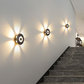 🔥Oferta por tiempo limitado: aplique de pared LED moderno con efecto luminoso geométrico