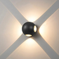 🔥Oferta por tiempo limitado: aplique de pared LED moderno con efecto luminoso geométrico