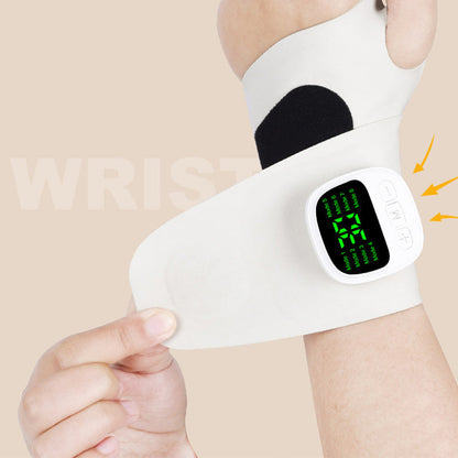 🔥🎁 Masajeador eléctrico de muñeca recargable y ajustable · 8 modos y 30 intensidades