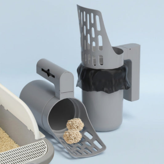 ✨Oferta 2026✨Pala para Arena de Gato con Cubo de Basura