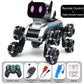 🤖🦾 Perro robot con control remoto y detección de gestos | Coche de acrobacias programable con luces y música🎧🎮 El regalo perfecto para niños a los que les encanta el aprendizaje STEM y el juego interactivo: robótica genial para mayores de 6 años