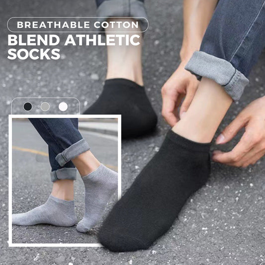 Calcetines deportivos transpirables fabricados en mezcla de algodón 🔥 Compra 1 y llévate 2 gratis (3 artículos)