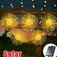 Luces solares tipo fuegos artificiales para jardín y fiestas ✨