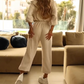 Jumpsuit con capucha casual para damas