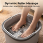 🦶🔥 ¿Pies cansados e hinchados? 10 rodillos de acupresión + agua caliente constante, tu spa en casa.