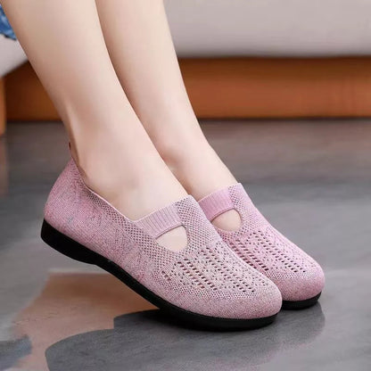 2022 summer new hollow mesh shoes comfortable and breathable all-match casual shoes