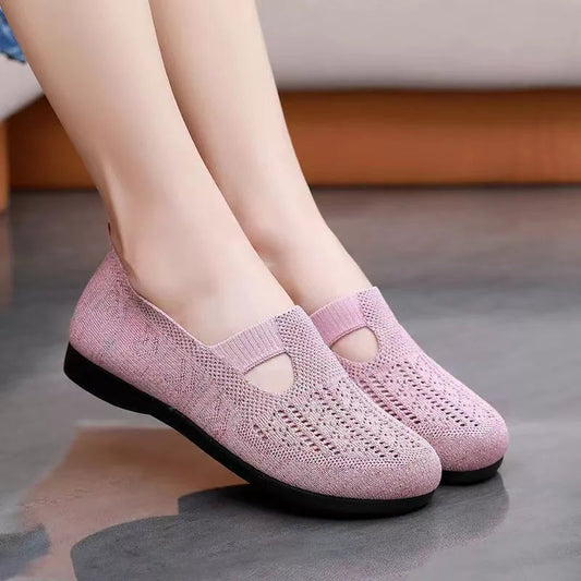 2022 summer new hollow mesh shoes comfortable and breathable all-match casual shoes
