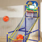 ⏰¡50 % DE DESCUENTO AHORA!⛹️Envío rápido 🚚💨Juego arcade de baloncesto para interior para niños con 4 pelotas🏀