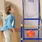 ⏰¡50 % DE DESCUENTO AHORA!⛹️Envío rápido 🚚💨Juego arcade de baloncesto para interior para niños con 4 pelotas🏀