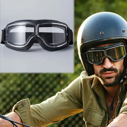 Gafas de moto vintage