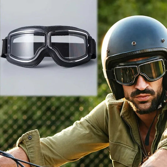 Gafas de moto vintage