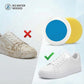 Crema de limpieza para zapatos y cuero sin lavar – quitamanchas con esponja