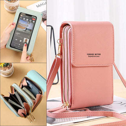 🔥‑50% OFERTA LIMITADA🔒 Bolso de cuero antirrobo con protección RFID, seguro y elegante para uso diario y viajes 🛡️✨