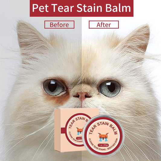 Bálsamo quitamanchas para las manchas de lágrimas de perros y gatos