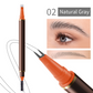 🎁 ¡Oferta por tiempo limitado! Compra 1 y llévate 1 gratis ✨ Lápiz líquido para cejas de doble punta con aplicador de 2 horquillas