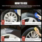 Pasta renovadora para neumáticos y molduras de coche: brillo negro intenso, protección UV y fácil aplicación 💎