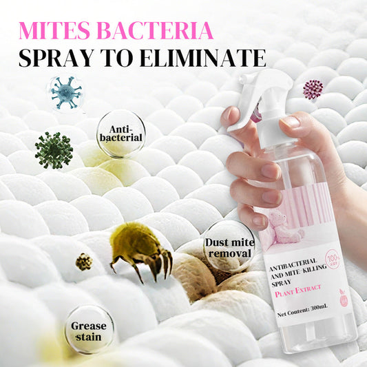 Spray Antibacteriano y Antiácaros con Extracto de Plantas