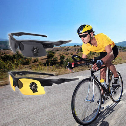 Gafas de sol antirreflejos para hombre, ideales para actividades al aire libre, y gafas para visión nocturna