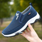 Zapatos de caminar transpirables sin cordones para hombre