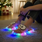 👟✨🐧 Zapatillas luminosas con LED para niños - Diseño de dibujos animados 🌟👶