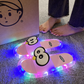 👟✨🐧 Zapatillas luminosas con LED para niños - Diseño de dibujos animados 🌟👶