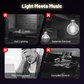 Lámpara de techo LED inteligente con altavoz Bluetooth