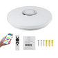Lámpara de techo LED inteligente con altavoz Bluetooth