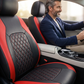 🚗🔥Juego de 9 Fundas para Asientos de Coche de Cuero de Ajuste Universal – Protege tu Interior con Estilo y Durabilidad 🛋️✨