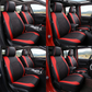 🚗🔥Juego de 9 Fundas para Asientos de Coche de Cuero de Ajuste Universal – Protege tu Interior con Estilo y Durabilidad 🛋️✨