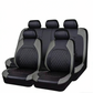 🚗🔥Juego de 9 Fundas para Asientos de Coche de Cuero de Ajuste Universal – Protege tu Interior con Estilo y Durabilidad 🛋️✨