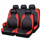 🚗🔥Juego de 9 Fundas para Asientos de Coche de Cuero de Ajuste Universal – Protege tu Interior con Estilo y Durabilidad 🛋️✨