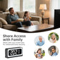 ⚡  Vendite caliente 🔥  Fotocamera reloj digital inteligente con WiFi de doble banda (5 GHz y 2,4 GHz) | Sistema de seguridad doméstica y monitoreo en tiempo real